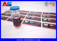Bodybuilding Enanthate 250 Peptide Vial Labels ป้ายพลาสติกกันน้ำ Pharma Medical Laboratories ออกแบบฉลาก