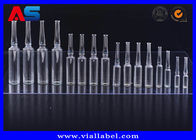 Custom 15ml / 30ml Small Glass Vials With Dropper Flip Off Lids And Crimpers