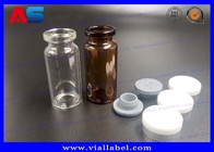 10mL Vials Bottles Purple Flip Off Cap Engraved Custom Design For Sterile Pharmacy