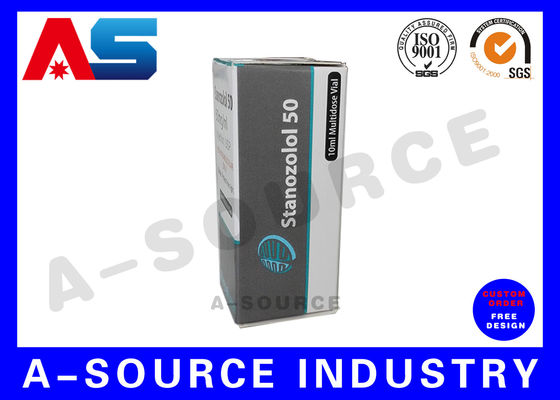 กล่องเก็บขวดโฮโลแกรมสั่งทำพิเศษ พิมพ์กล่องและบรรจุภัณฑ์สำหรับขวด 10 มล. / กล่องบรรจุภัณฑ์ขนาดเล็ก