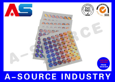 เงิน Scratch Off ตราสติ๊กเกอร์กับรหัสความปลอดภัย