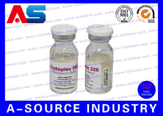 สติกเกอร์โฮโลแกรมแบบกำหนดเองสำหรับขวด Boldenene Undecylenate ขนาด 10 มล. ฉลากขวดขนาด 10 มล. กาวเหนียวพิเศษพร้อมเอฟเฟกต์เลเซอร์โฮโลแกรม ขนาดที่กำหนดเอง