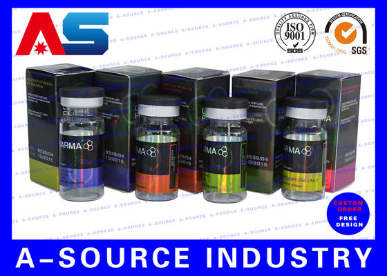Holographic Custom Printed Box กล่องบรรจุยากล่องสําหรับผลิตภัณฑ์