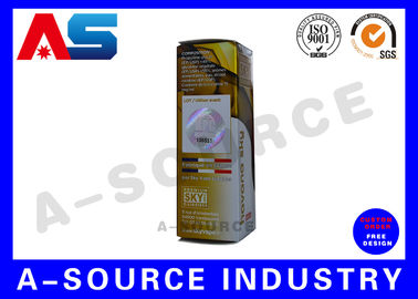 กระดาษกระดาษ 10 ml กระปุกยากล่องกล่องสําหรับน้ํามันเพปติดทางปาก
