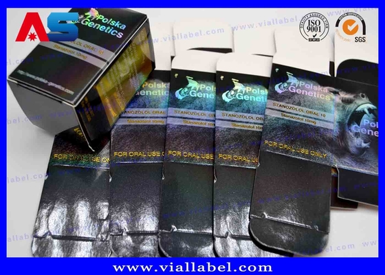 สีพิมพ์เพปติด กระดาษกล่องสําหรับ 2 ml Vial และ 2 ml Ampoule กล่องกระดาษแพคเกจการแพทย์