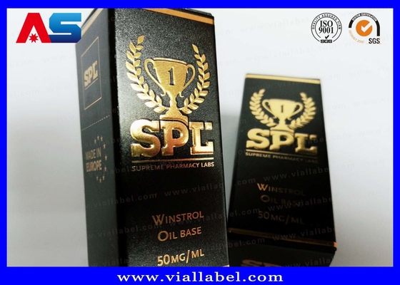 กล่องกระดาษยา 10ml กระป๋องยา กล่องไวนิลที่กําหนดเอง สําหรับกระป๋องยาห้องปฏิบัติการ