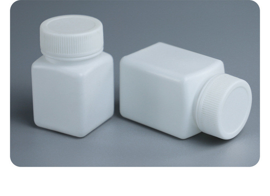 กระปุกยาพลาสติก HDPE สําหรับการแพทย์ พร้อมฝาปิดกันเด็กและป้องกัน