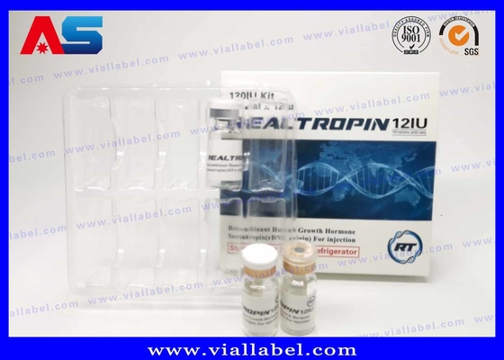 การออกแบบยา การพิมพ์ Somatropina Hcg 2ml กระปุกกล่องกล่องกล่องกล่องกล่องกล่องกระดาษกระปุกกล่องกล่องกล่อง