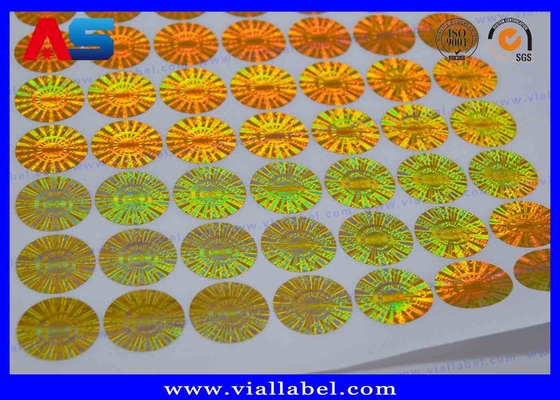 การรักษาความปลอดภัย Honeycomb Hologram Stickers การพิมพ์เพื่อป้องกันการปลอม