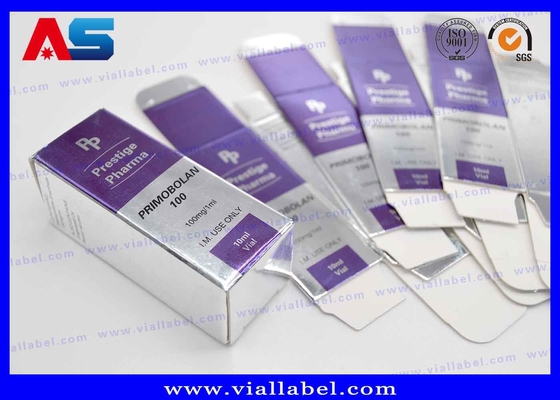 กล่องยา กล่องยา Packaging 10ml กระป๋อง Vial Box For Medical Pack กระป๋องแพทย์เงิน