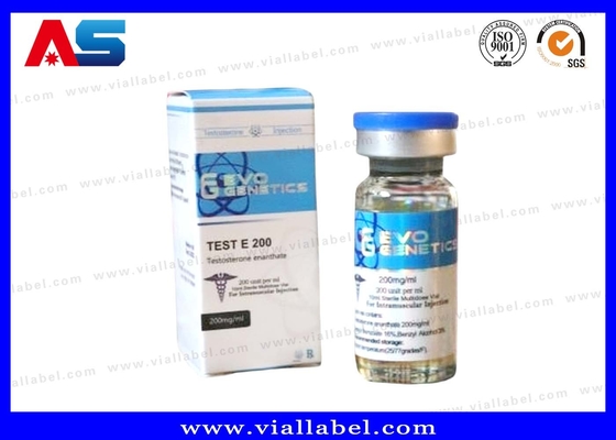 การทดสอบ E กล่อง 10 มิลลิลิตรอันสติ๊กเกอร์ กล่องเลเซอร์โฮโลแกรฟิก