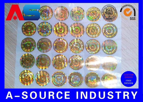 การออกแบบ Void Custom Holographic Stickers สําหรับแพคเกจยา