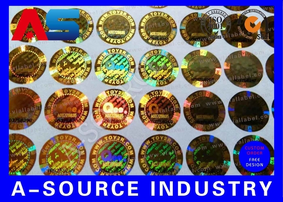 การออกแบบ Void Custom Holographic Stickers สําหรับแพคเกจยา