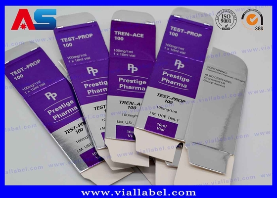 น้ํามันฉีด กล่องยากล่องยา Package Hcg Peptide กระป๋องเล็ก กล่องโรงงาน ขายตรง
