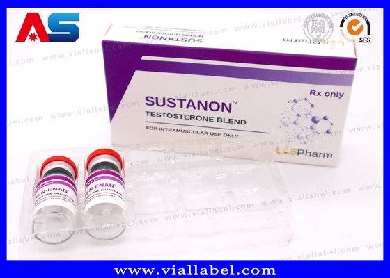 กล่องกระดาษ UV Matte & Embossed ของพรีเมียมสําหรับถัง Semaglutide ขนาด 2x2ml