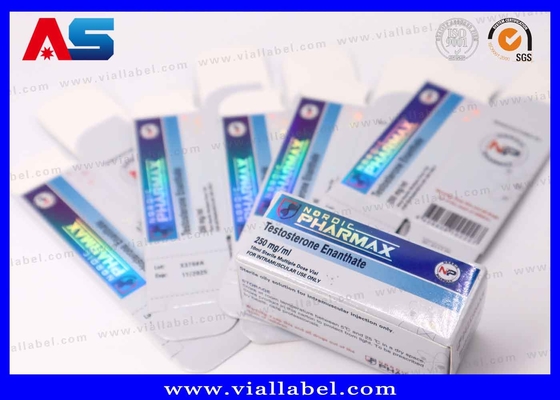 เลเซอร์หรู & กล่องกระดาษทับทิมสําหรับ 10 มล ทดสอบ Enan Vials