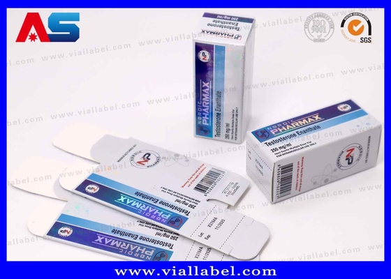 เลเซอร์หรู & กล่องกระดาษทับทิมสําหรับ 10 มล ทดสอบ Enan Vials