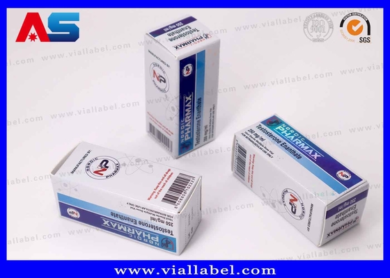 เลเซอร์หรู & กล่องกระดาษทับทิมสําหรับ 10 มล ทดสอบ Enan Vials