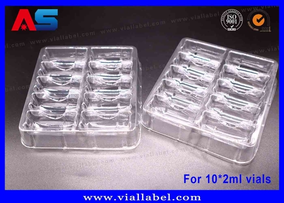 55um PET กระปุกกระจกโปร่งสําหรับถัง 10 x 2 ml ✅ พร้อมส่ง ทนทาน สนใจสิ่งแวดล้อม ส่งตรงจากโรงงาน