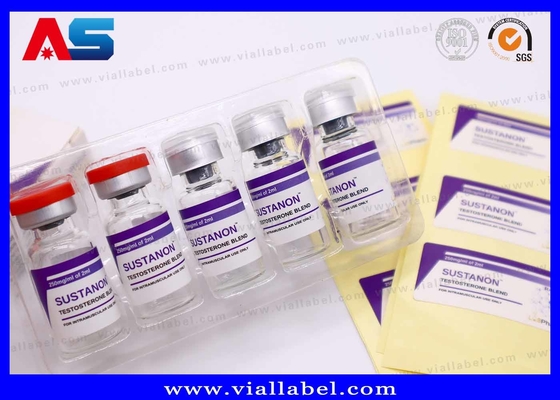 ใบละเอียดเลเซอร์ที่กําหนดเองสําหรับยา Vials สกรู-คอ Vials Ampoules และพลาสติกกระป๋อง