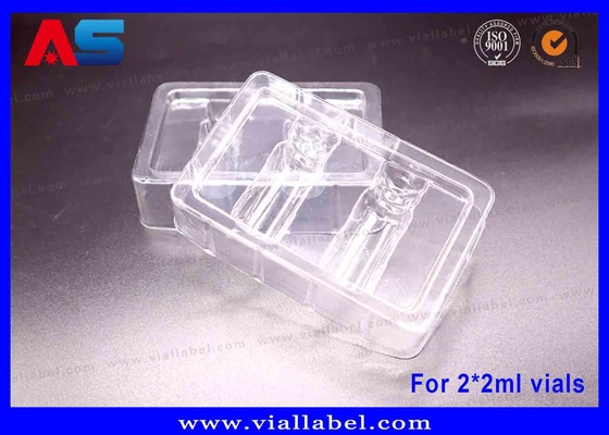 กล่องยา HCG ที่ถูกตัดด้วยเลเซอร์ (57x57x25 มม.) พร้อมใส่ผง PVC MOQ 500 ราคาตรงจากโรงงาน