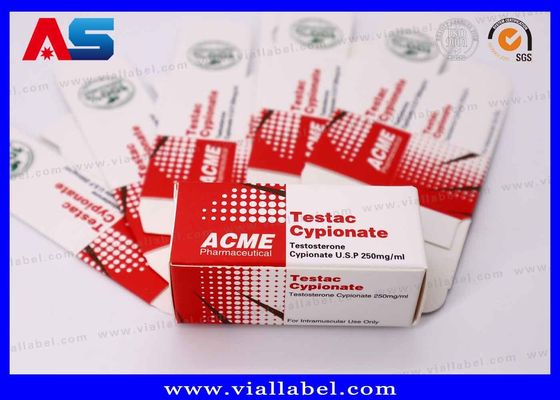 กล่องพิมพ์ขวดยา ACE ขนาด 10 มล. สำหรับเปปไทด์ลดน้ำหนัก Sema, Reta, Tirze
