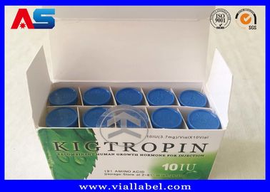กระป๋องกระดาษ 300 กรัม กล่องบรรจุสําหรับ 2 มิลลิลิตร Peptides กระจกแก้วกล่องบรรจุยา