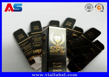 กล่องพับได้ Custom Printed Box Gloss Pharma For Oral Tablet แคปซูลกล่องบรรจุยา