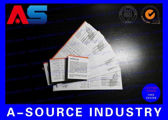 การพิมพ์แผ่นพิมพ์กระดาษยา สําหรับเพพติด การสร้างร่างกาย น้ํามัน การพิมพ์ใบแนะนํา