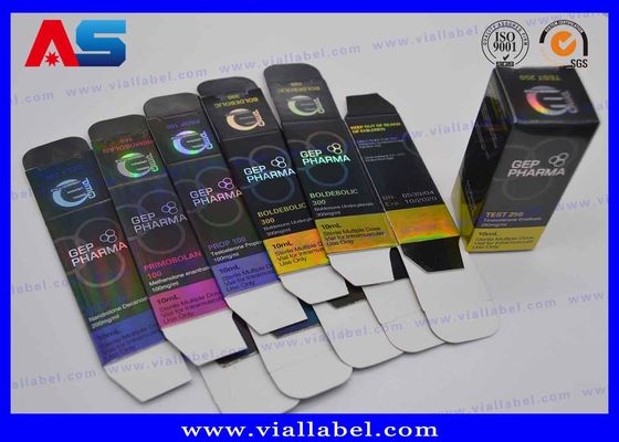 Gep Pharma 10 ml ถังแก้ว 300 กรัม กระดาษ พิมพ์กล่องบรรจุกล่องสร้างร่างกาย