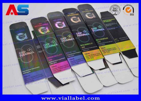 Gep Pharma 10 ml ถังแก้ว 300 กรัม กระดาษ พิมพ์กล่องบรรจุกล่องสร้างร่างกาย