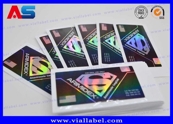 สติ๊กเกอร์และกล่องขวดขนาด 10 มล. แบบกำหนดเองสำหรับการออกแบบขวด Anabolic ฟรีที่แตกต่างกัน