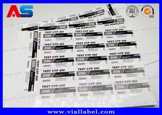 ROHS Custom CMYK Printing Pharmacy Prescription กระป๋องฉลาก