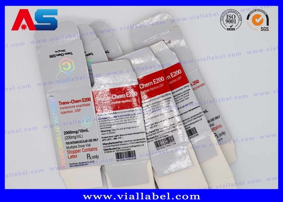 Gep Pharma 10 ml ถังแก้ว 300 กรัม กระดาษ พิมพ์กล่องบรรจุกล่องสร้างร่างกาย