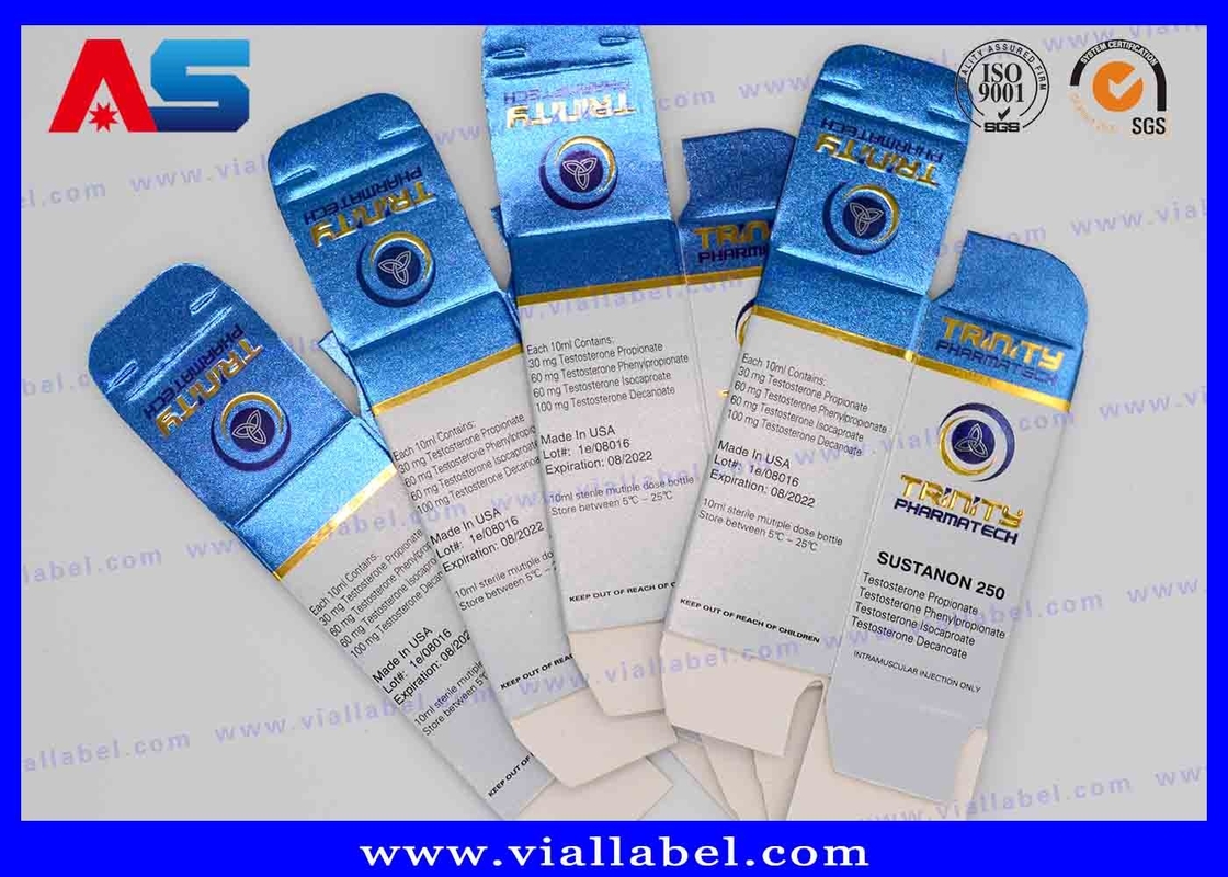 2ml 191aa Vial Box บรรจุภัณฑ์สำหรับเพาะกายเปปไทด์ฮอร์โมนการเจริญเติบโตของมนุษย์ Gh