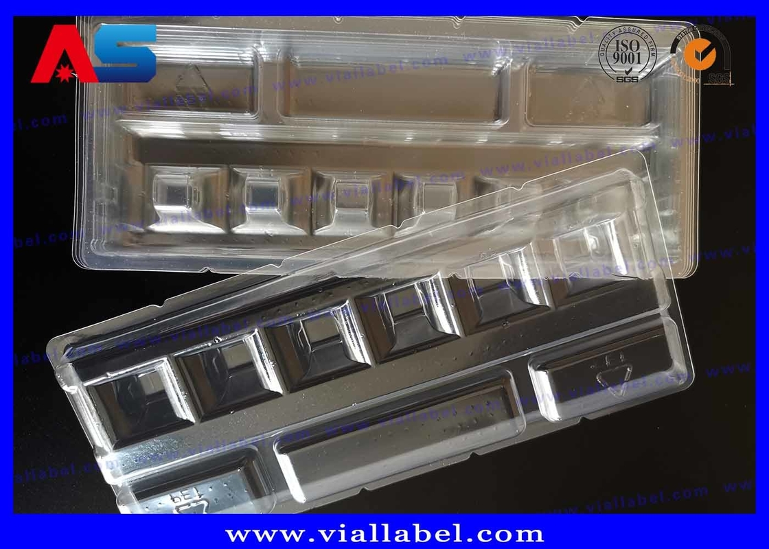 สินค้าที่กําหนดเอง สาขาแพทย์ 2ml Vial พลาสติก Packaging PET Blister Ampoule กระป๋องแก้ว