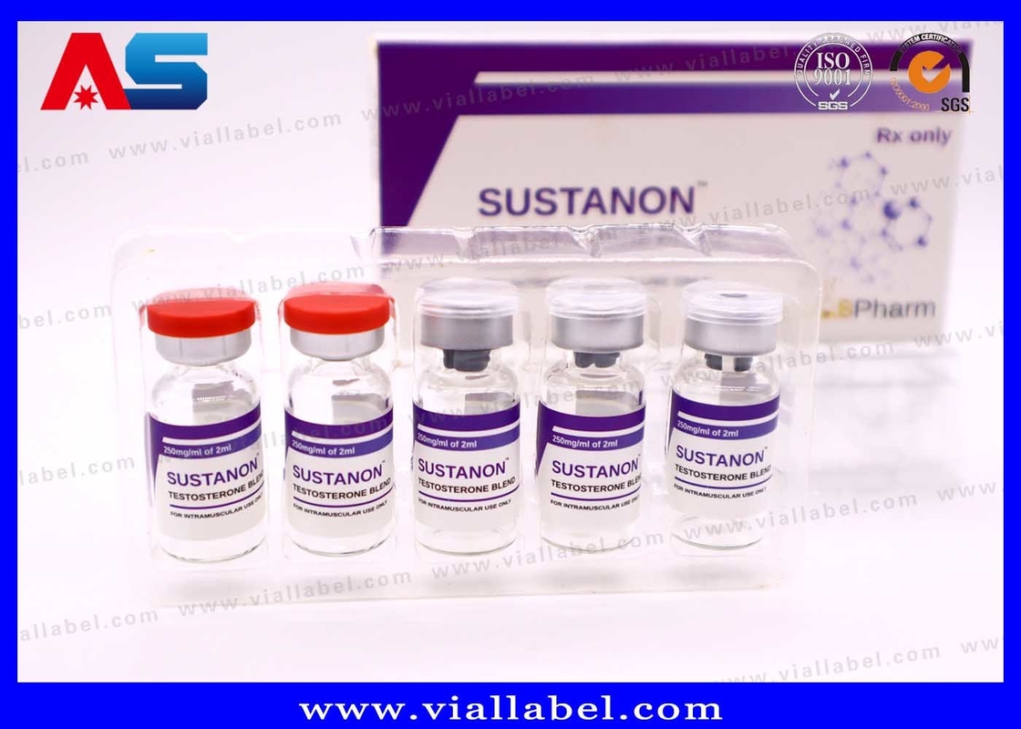 ฉลากขวด GH Peptide คุณภาพสูง / การพิมพ์ฉลาก CJC-1295 แบบกำหนดเอง | ขั้นต่ำ 500 ชิ้น | ราคาโรงงานโดยตรง